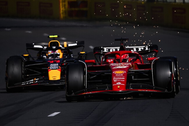 Leclerc Perez Australia F1 2024