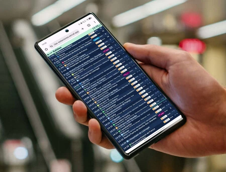 Teleindicador de Adif en el móvil gracias a la web Pantallas estaciones