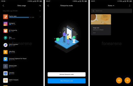 Modo oscuro en MIUI 10