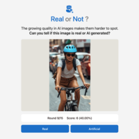 Un macroexperimento ha intentado averiguar si diferenciamos imágenes reales de generadas por IA. La respuesta no es optimista