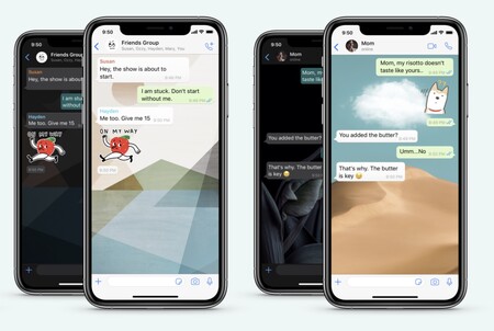 WhatsApp se actualiza para ofrecer fondos de pantalla para chats individuales, buscador de Stickers y más