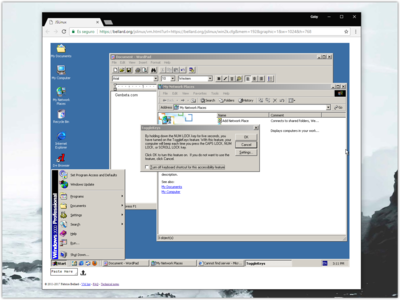 Ahora puedes ejecutar Windows 2000 en tu navegador gracias al poder de JavaScript