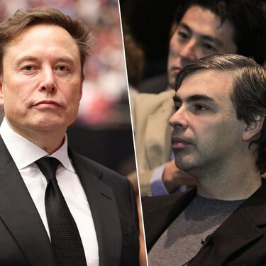 El fundado de Google pasó de atreverse a confiarle toda su fortuna a Elon Musk a no querer verlo ni en pintura y la IA tine la culpa 