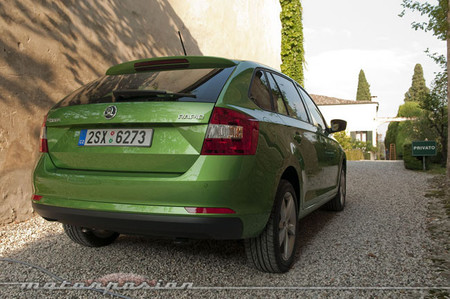Škoda Spaceback, presentación y prueba en Verona