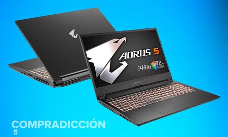 Este potente portátil gaming está superrebajado en Amazon: Gigabyte Aorus 5 SB-7ES1130SD por 899,99 euros