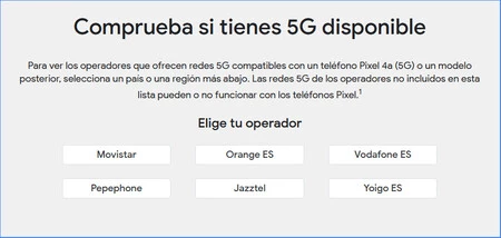Pixel 5g オペレーター