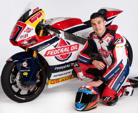 El Gresini Racing de Moto2 se presenta con Jorge Navarro a la cabeza