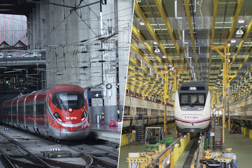 En la "guerra de los talleres", Iryo se defiende. Y ya le ha dejado claro a Renfe por qué utilizará sus instalaciones 
