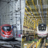 Iryo tiene una cifra y una ciudad para seguir utilizando los talleres de Renfe pese a su enfado: el 7% y Roma