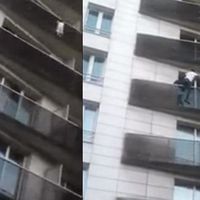 El héroe que escaló cuatro pisos para salvar a un niño