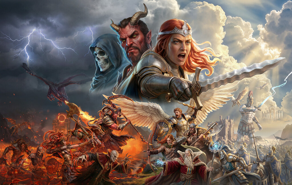 Arte oficial de Heroes of Might & Magic 3 Remake