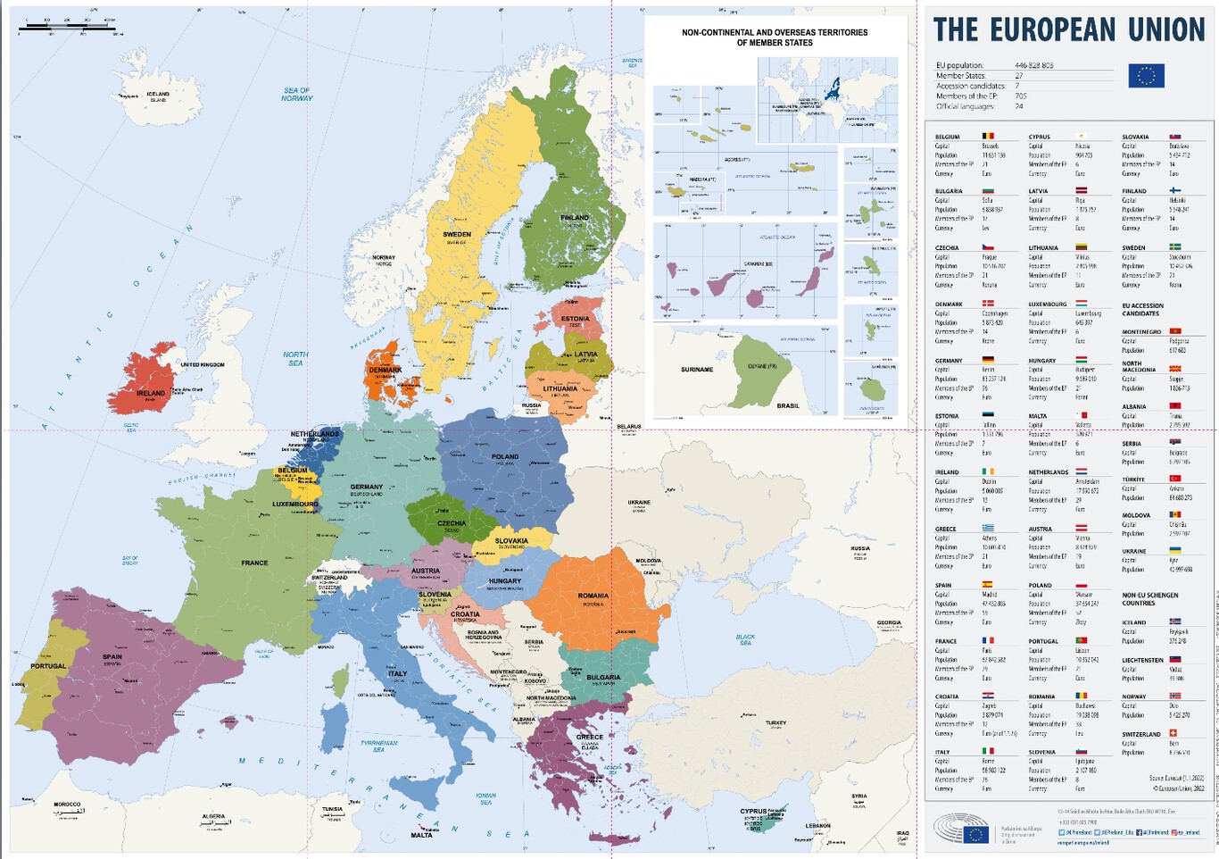 Los mejores 7 mapas impresos o digitales que regala la Unión Europea y ...