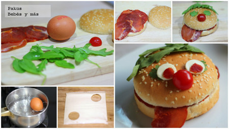 paso a paso bocata burla sacando la lengua