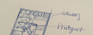 Logos de coches: Porsche y la historia del dibujo en una servilleta de un restaurante de Nueva York