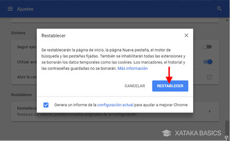 Como Restablecer Google Chrome Para Que Se Quede Como Recien Instalado