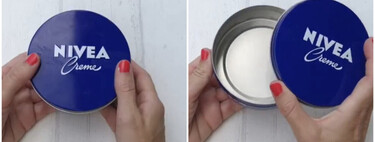 Nunca se me hubiera ocurrido reutilizar las latas de Nivea vacías para hacer organizadores de cocina: quedan preciosos 