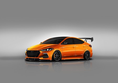 BTR Edition Elantra Sport concept, otra sorpresa de Hyundai para el SEMA Show 2017