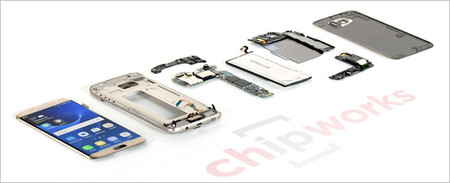 16 Samsung Galaxy S7 Teardown Layout Shot