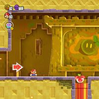 Parque de objetos al 100% en Super Mario Bros. Wonder