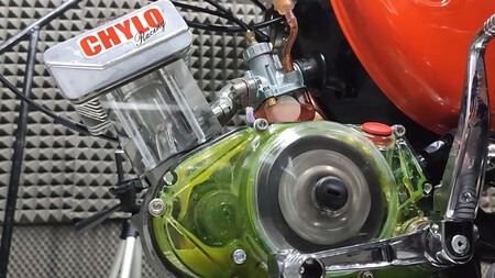 Cilindro Transparente Motor Dos Tiempos 002