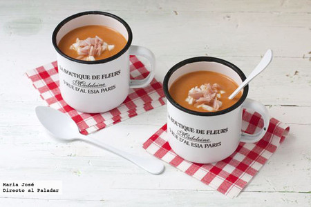 Porra antequerana sin pan. Receta con Thermomix