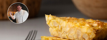 Una tortilla de patata 'trampa': la fórmula de Martín Berasategui para evitar calorías de más en esta receta 