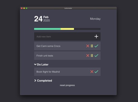 Todometer: un gestor de tareas para Windows, Linux y macOS que te ayuda a ser más productivo usando reforzamiento positivo
