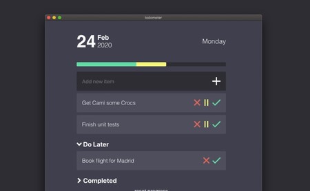 Todometer: un gestor de tareas para Windows, Linux y macOS que te ayuda a ser más productivo usando reforzamiento positivo
