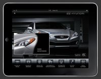 El Hyundai Génesis Coupé, primero con iPad de serie