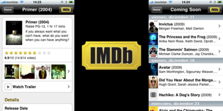 IMDb aterriza al fin en el iPhone