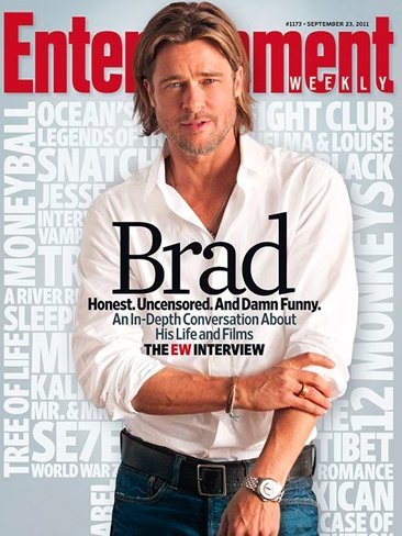 Los hay guapos y luego está Brad Pitt en EW