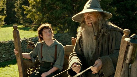 Frodo y Gandalf