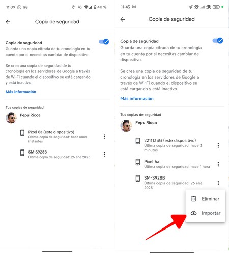 Recuperar Cronologia Maps