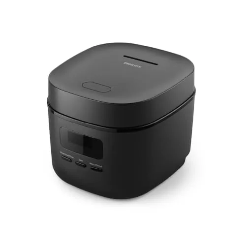 Philips Mini olla arrocera Serie 3000-0,54 L, revestimiento Bakuhanseki de 5 capas