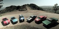 Comparativa entre los Mustang GT500, Challenger y Camaro clásicos y contemporáneos