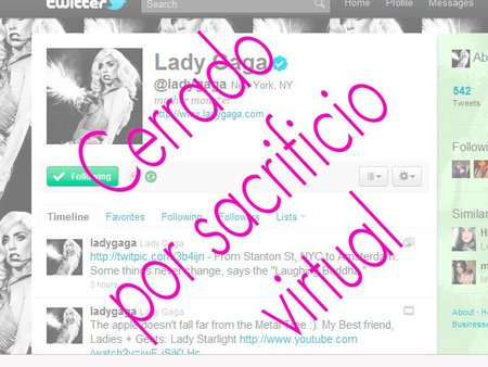 Las celebrities sacrifican la vida virtual