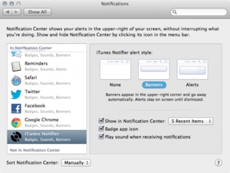 iTunes Notifier, añade notificaciones a iTunes