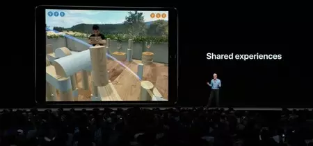 ARKit 2 での共有エクスペリエンス