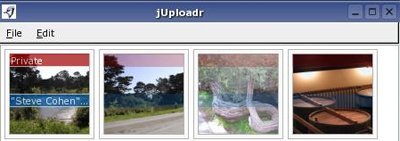 jUploader, para subir fotos a flickr