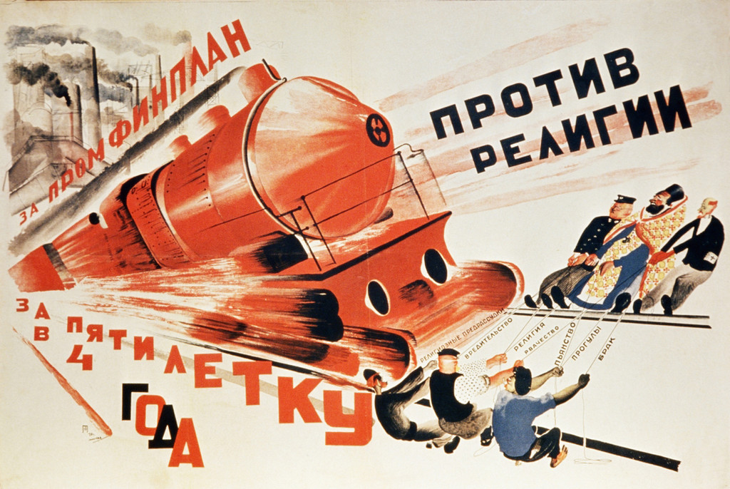 43 ejemplos de cartelería soviética que hicieron de la propaganda un arte insuperable 1024_2000
