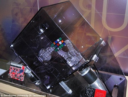 Nuevo récord para un robot: resuelto el cubo de Rubik en 10,69 segundos