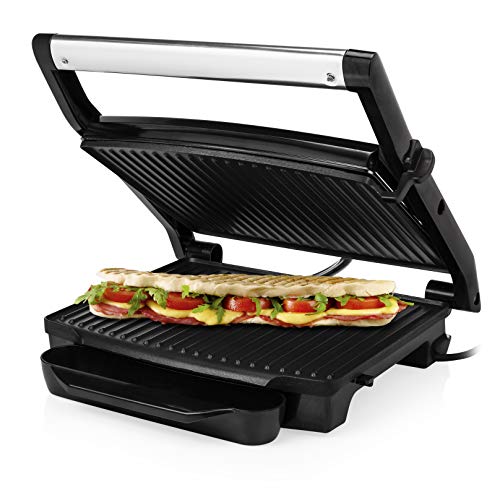 Princess 112415 Grill para bocadillos con tapa flotante y plancha