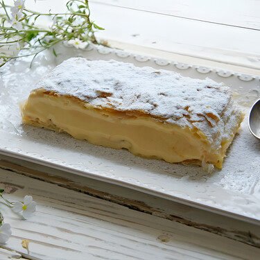 Milhojas de vainilla: receta fácil de un postre clásico de las pastelerías