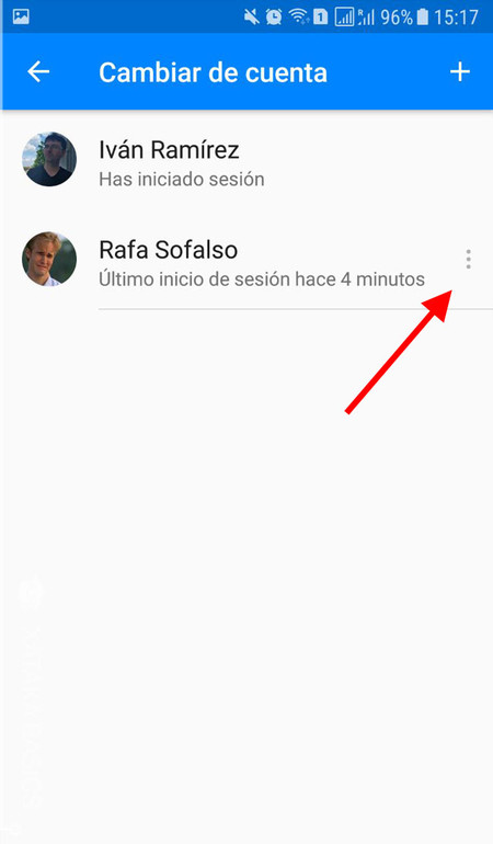 Cómo tener dos o más cuentas en Facebook Messenger