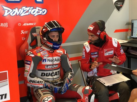 Andrea Dovizioso Gp Gran Bretana Motogp 2018