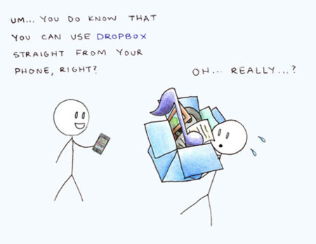 Android y Blackberry también tendrán sitio en Dropbox