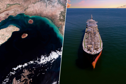 A China é a principal compradora do petróleo bruto iraniano / Imagem: Agência Espacial Europeia (Flickr) e PXHere