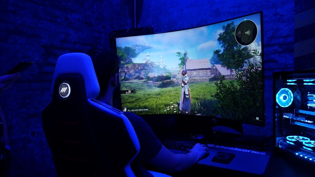 Samsung Odyssey Ark, primeras impresiones: una bestia en horizontal y una locura en vertical