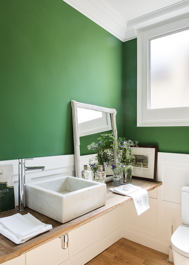 Las hechuras clásicas de un piso en el Eixample de Barcelona se