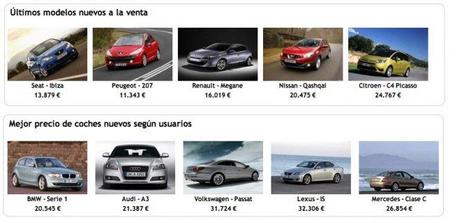 Fichas técnicas y precios de coches nuevos en Motorpasión